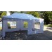 GAZEBO TENDA Pieghevole 6x3 BIANCO Pvc - COMPLETA LATERALI E BORSONE